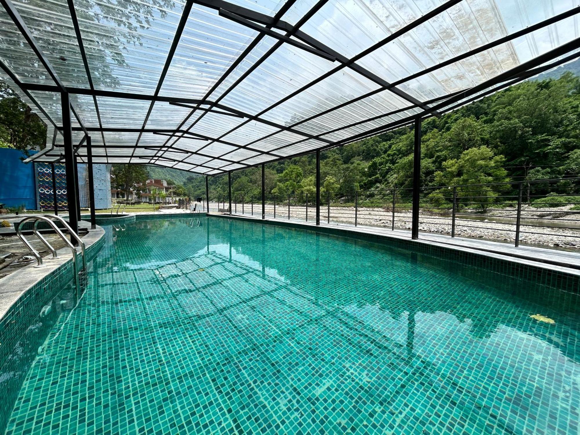 Dls Divine River Resort And Spa, Rishīkesh Exterior foto